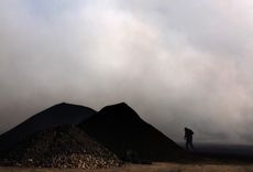 A Chinese rare earth metals mining operation. 