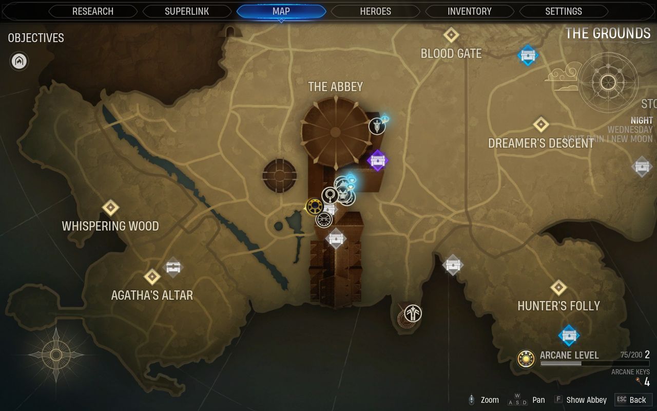 Midnight Suns elemental rod map