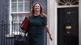 Gillian Keegan walks out of No. 10 Downing Street