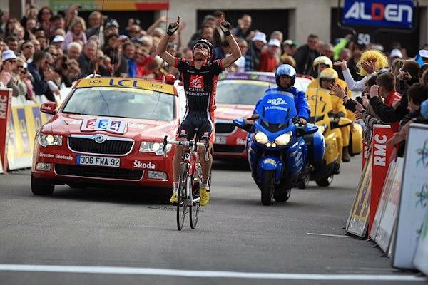 He won the last stage last year but taking the GC with one day remaining to go tops it.