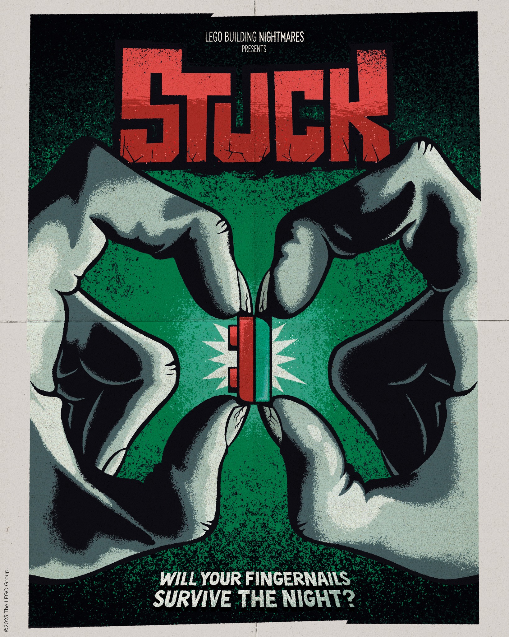 Lego horror posters