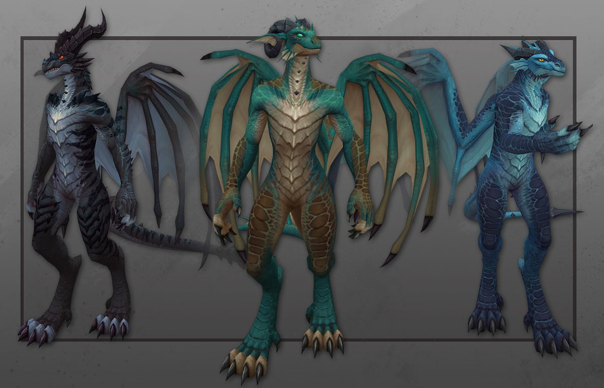 Dracthyr concept art