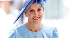 Sophie, Duchess of Edinburgh attends a Service of Thanksgiving at Westminster Abbey on the 80th anniversary of VE Day on May 8, 2025