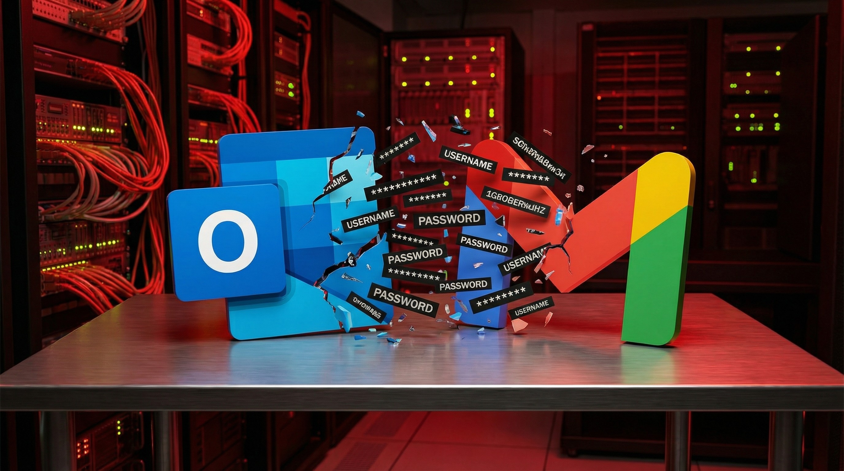 Gmail and Outlook data breach