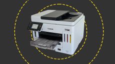 The Canon MAXIFY GX7150 on the ITPro background