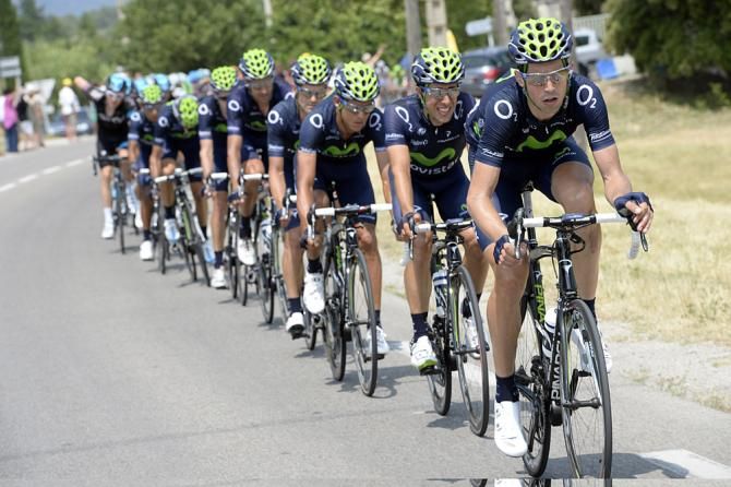Movistar launched a furious chase to help set up Quintana