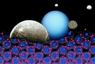 In a new study, researchers have modeled the interiors of the ice giants Uranus and Neptune.