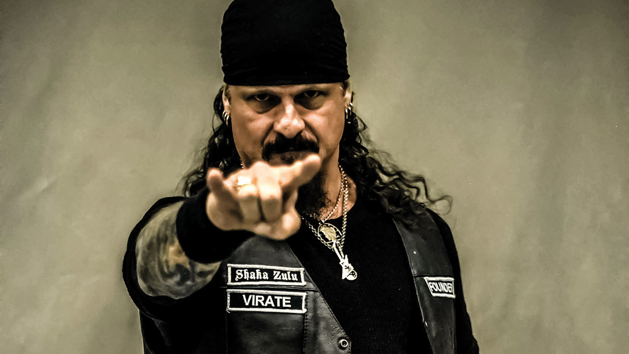 A portrait of Iced Earth&#039;s Jon Schaffer