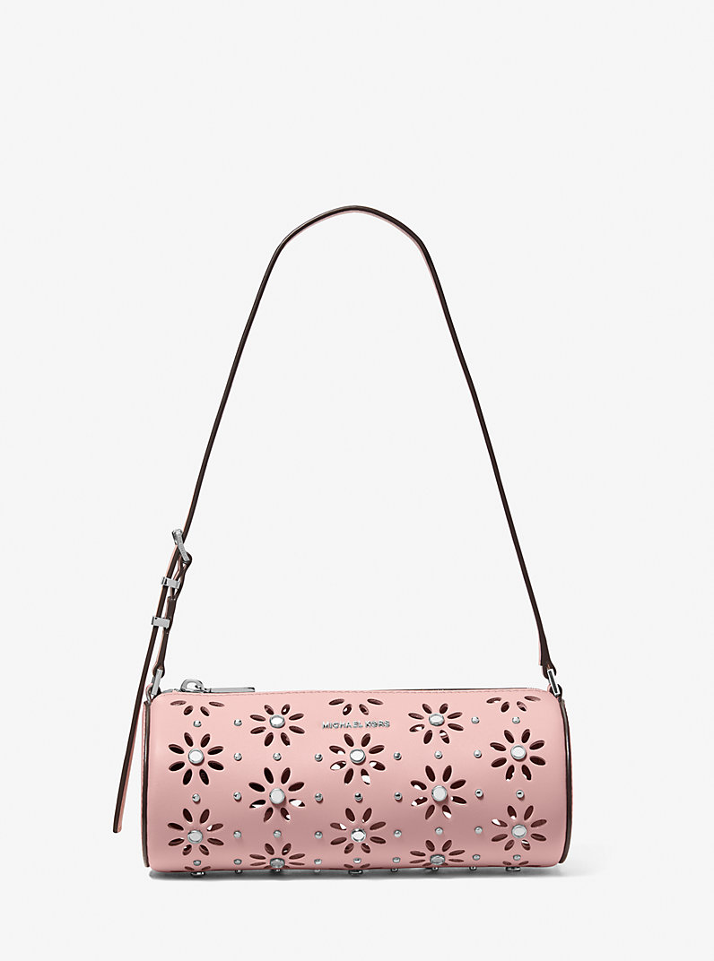 Michael Kors, Izzy Small Pebbled Leather Barrel Pochette