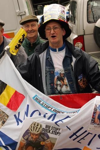 Tom Boonen fans were in full force today.