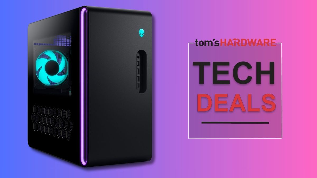 Save $800 on this powerhouse Alienware 4K gaming PC with an RTX 5080 and 64GB DDR5 RAM — epic pre-built also includes a huge 4TB SSD and a 24-core Intel CPU for high-end performance