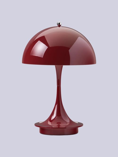 Small Portable Led Table Lamp Panthella 160, Design Verner Panton