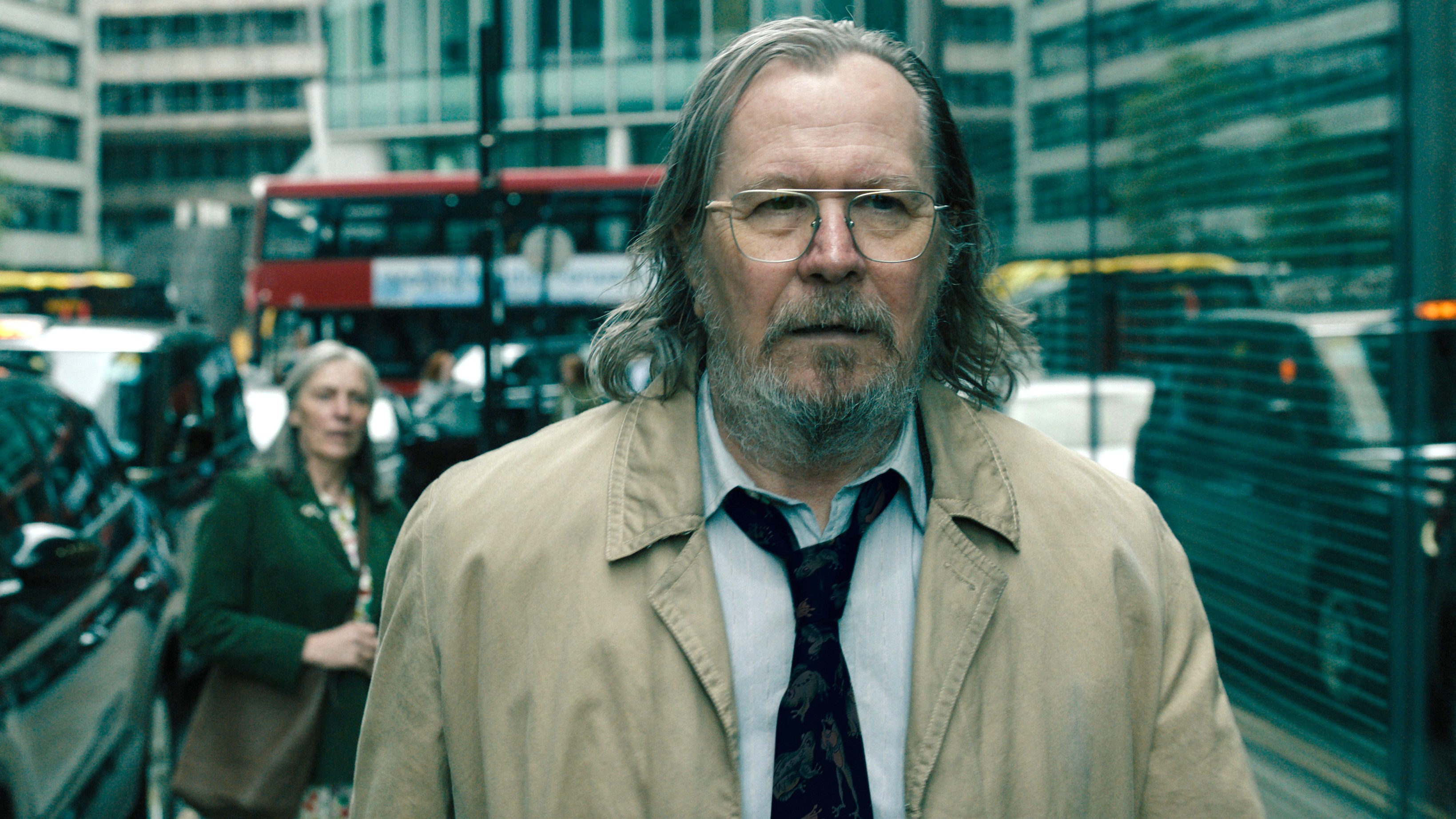 Sir Gary Oldman in &quot;Slow Horses,&quot; now streaming on Apple TV Plus.