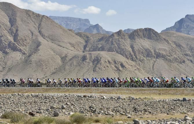 Stage 1 at the Tour of Oman
