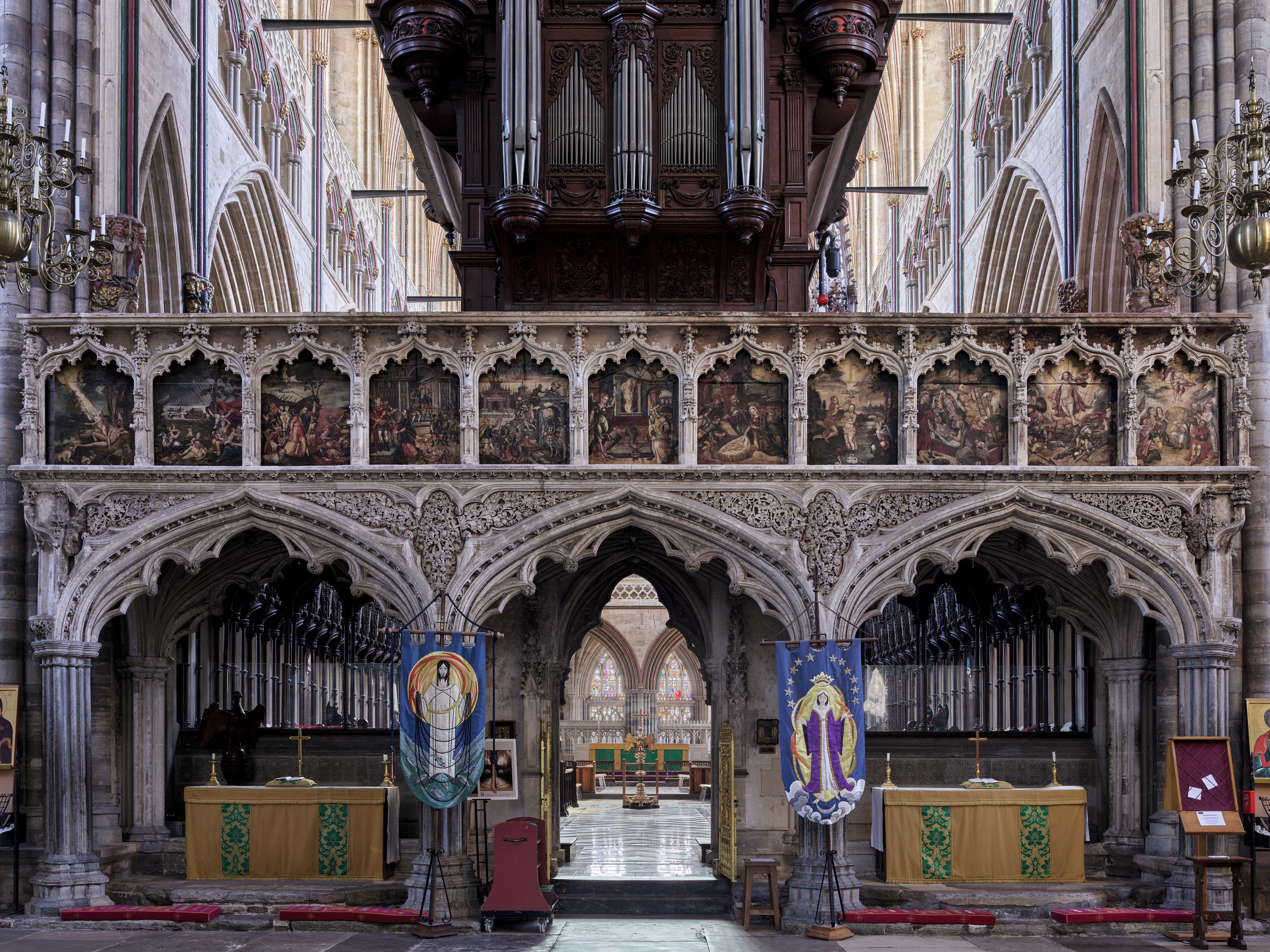 Exeter Cathedral in Devon as pictured in Country Life
