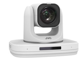 The JVC Professional KY-PZ510N PTZ Camera in white.