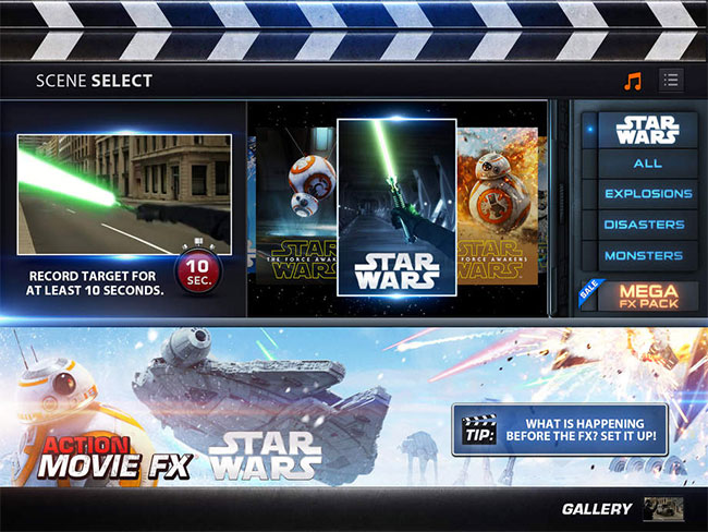 Get a bit Michael Bay on your home videos with this simple VFX app