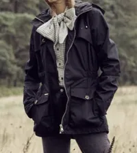 Wax Parka in Black, $297 (£230) | Troy London