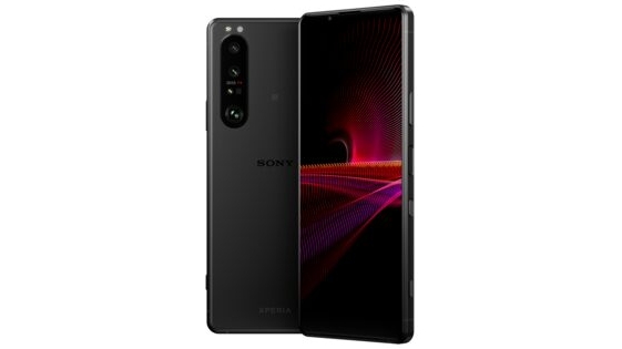 Sony Xperia 1 III shown from the front and back