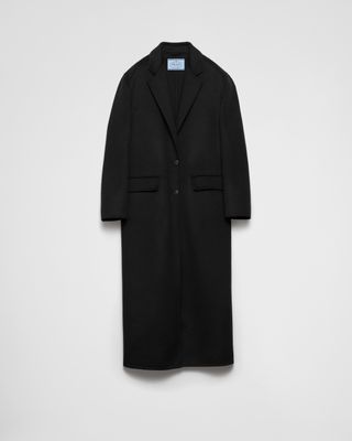 Single-Breasted Cashgora Coat