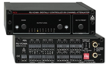 RDL Releases All New 2 and 6 Channel VCAs