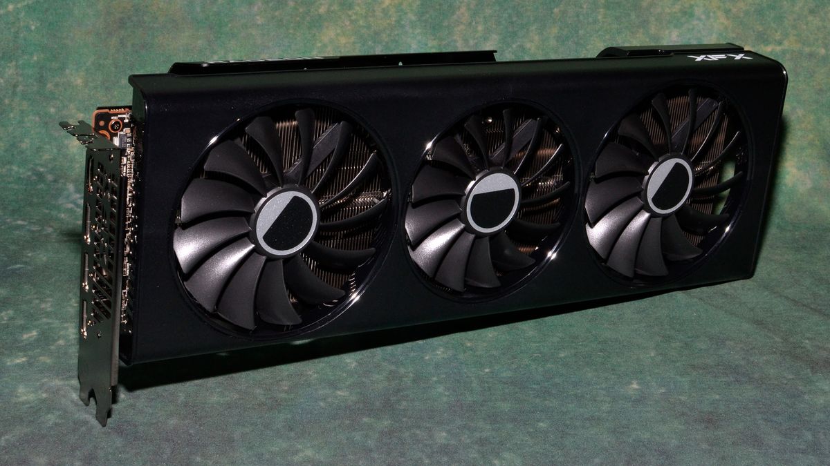 XFX AMD Radeon RX 7700 XT card photos