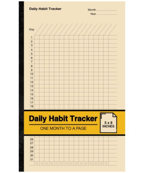Daily Habit Tracker: Habit Tracking Notebook