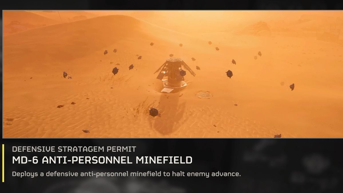 Helldivers 2 Minefield