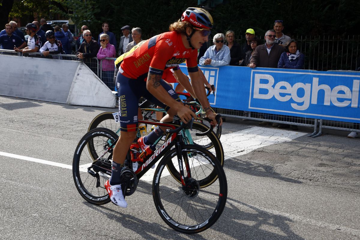 Ivan Garcia Cortina (Bahrain-Merida) at the GP Bruno Beghelli