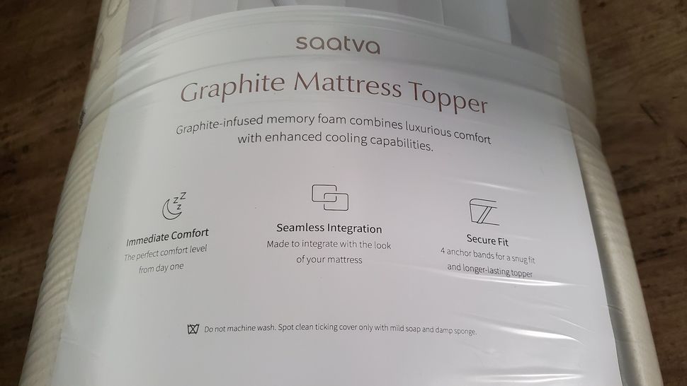 Saatva Mattress Topper review 2022 Tom's Guide