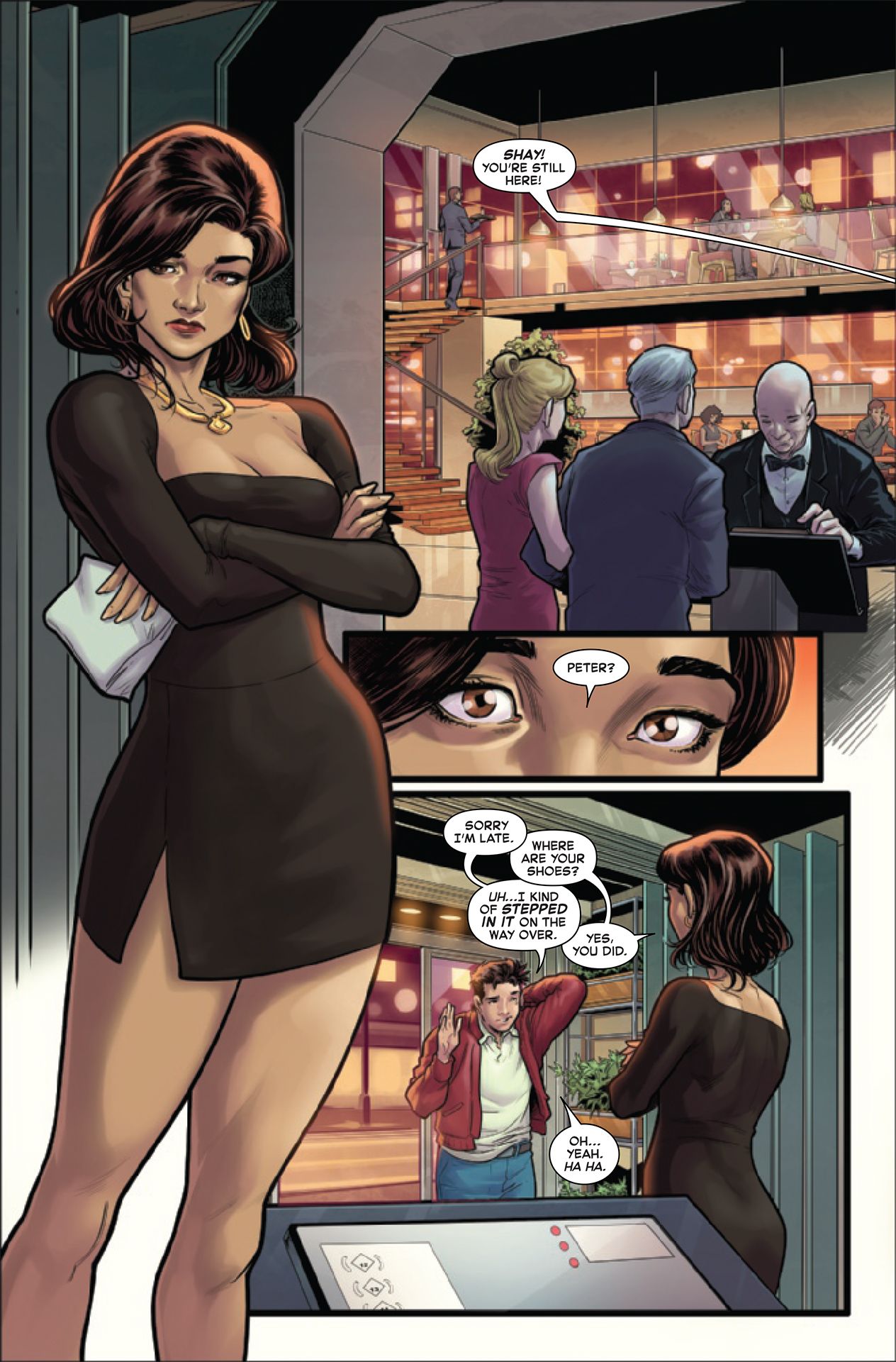 Amazing Spider-Man #55 interior pages