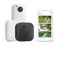 Blink Camera Outdoor 4 + Blink Video Doorbell with Sync Module Core