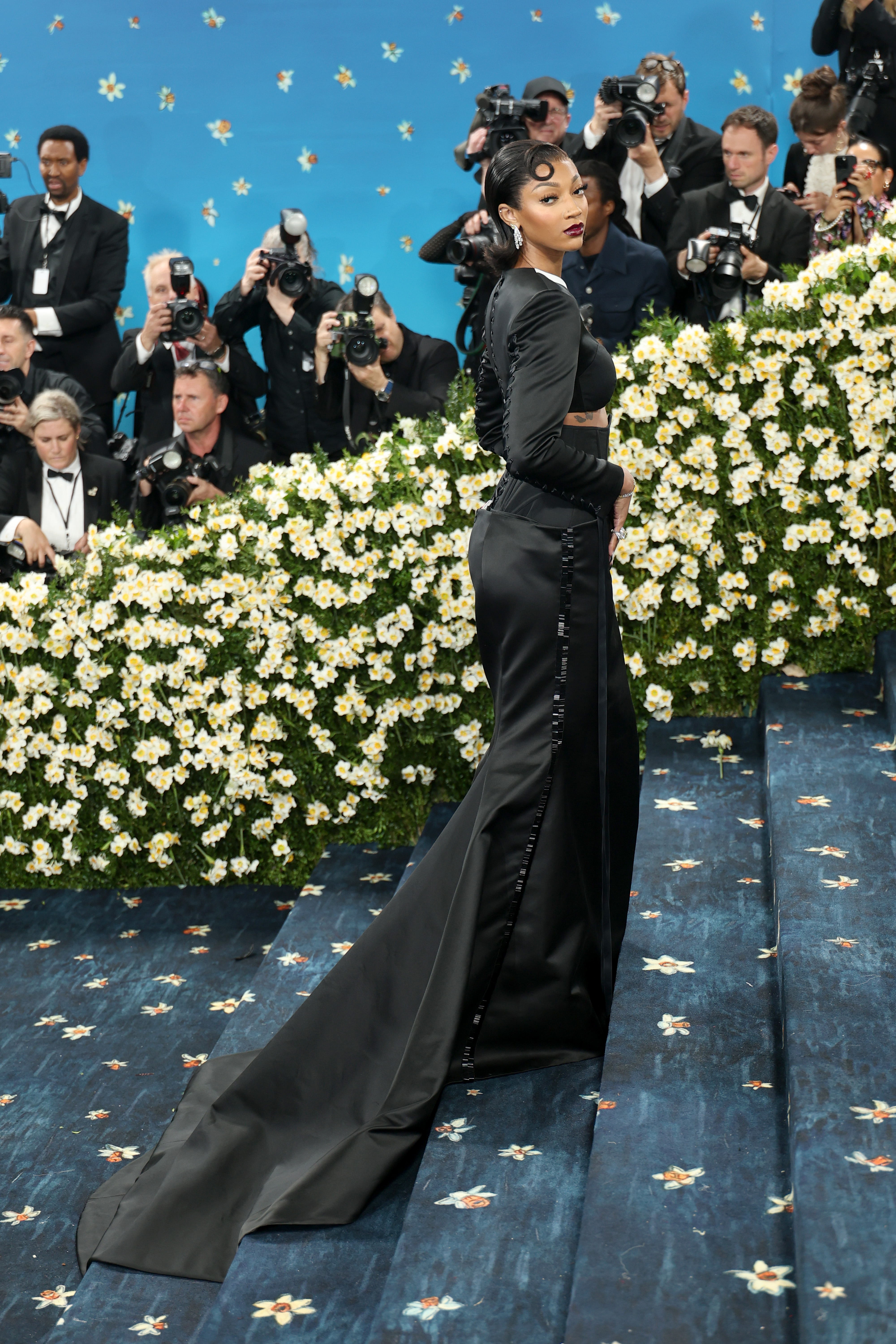 guests arriving at the 2025 met gala who are women in sports
