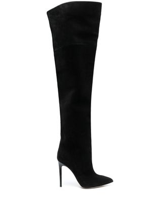 Over-The-Knee Suede Boots