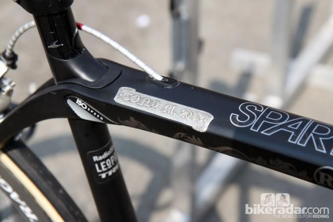 Is it Fabian Cancellara (Radioshack-Nissan-Leopard-Trek) or Tony Montana? Depends on the day, we suppose.