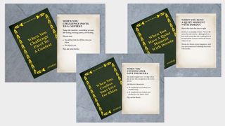 Zhenya's Wonder Tales card examples