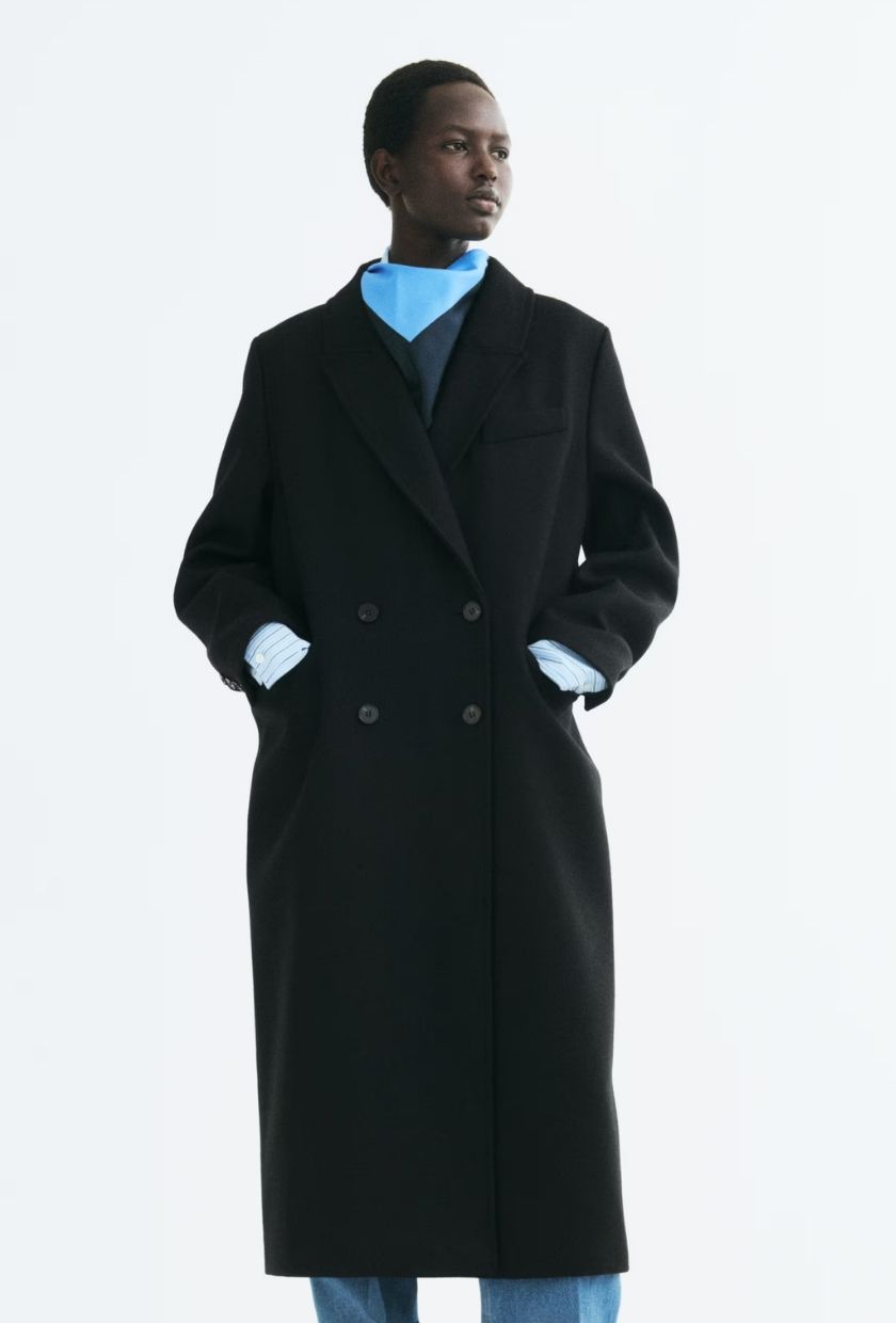 H&amp;amp;M, Wool-Blend Coat