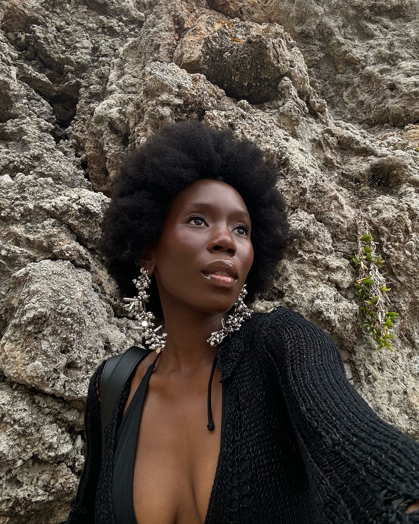 Danielle Jinadu with full, healthy 4c curls