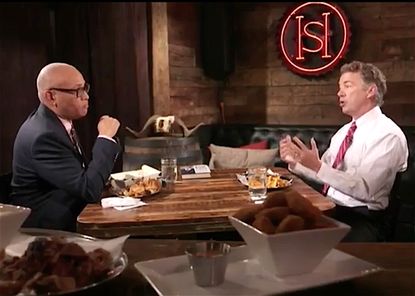 Rand Paul sits down with Larry Wilmore for soul food, politics