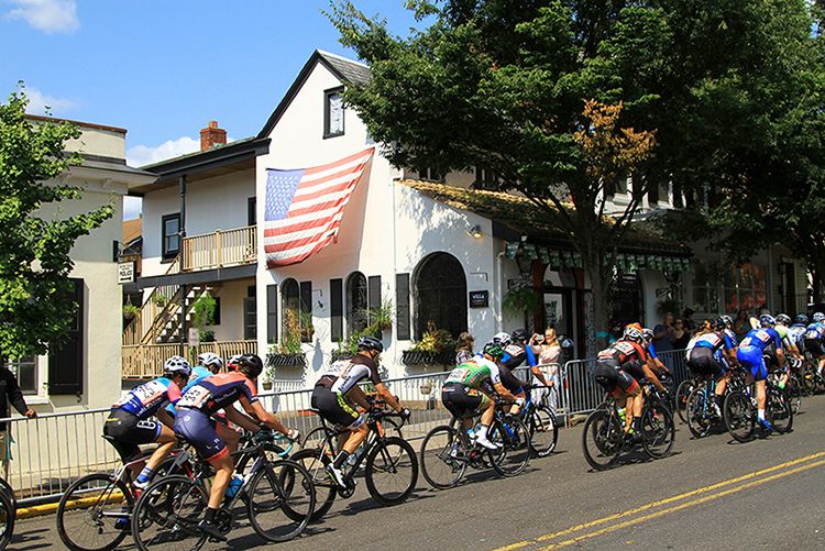 Small town USA saw a thrilling race that challenged All- especially the hills.