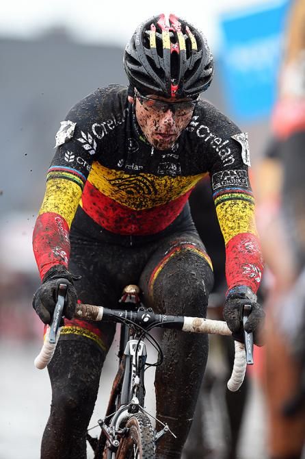 Sven Nys in the mud at Bpost Bank Trofee Azencross.