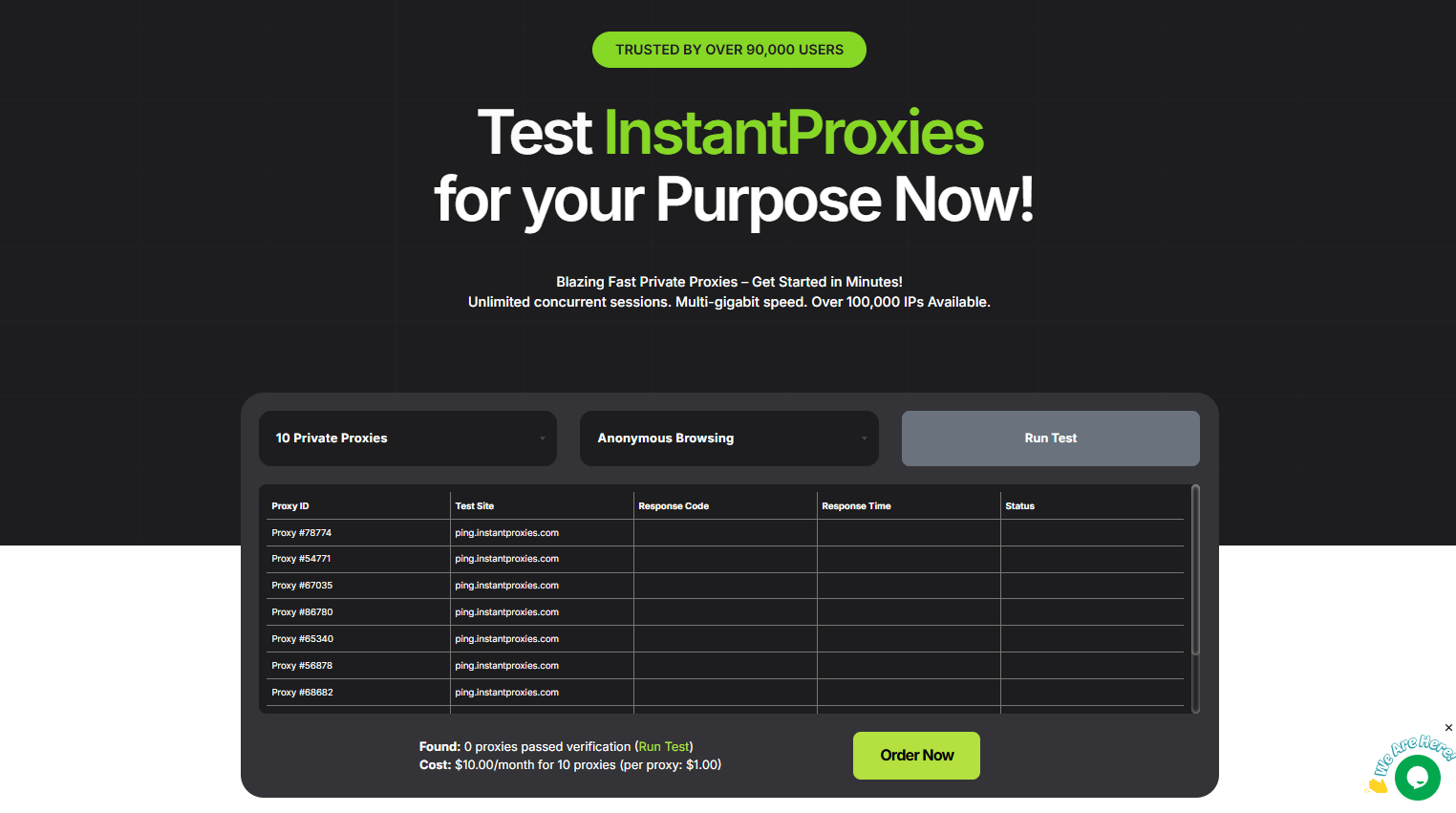 InstantProxies proxy review