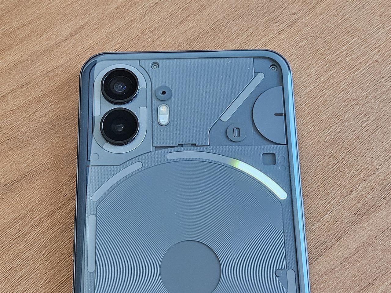 Nothing Phone 2 volume indicator at 50%