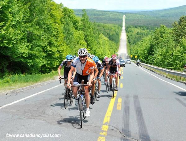 The break charges over the rollers