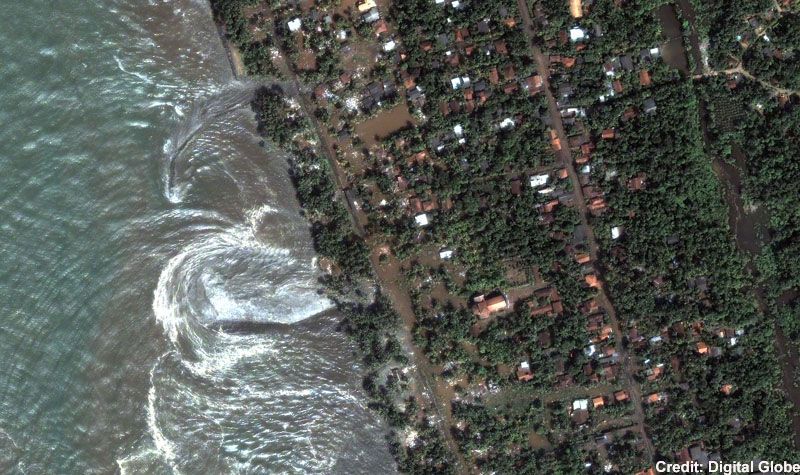 Biggest volcano tsunami