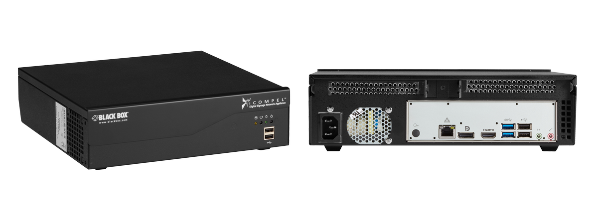 Black Box iCOMPEL Digital Signage Platform