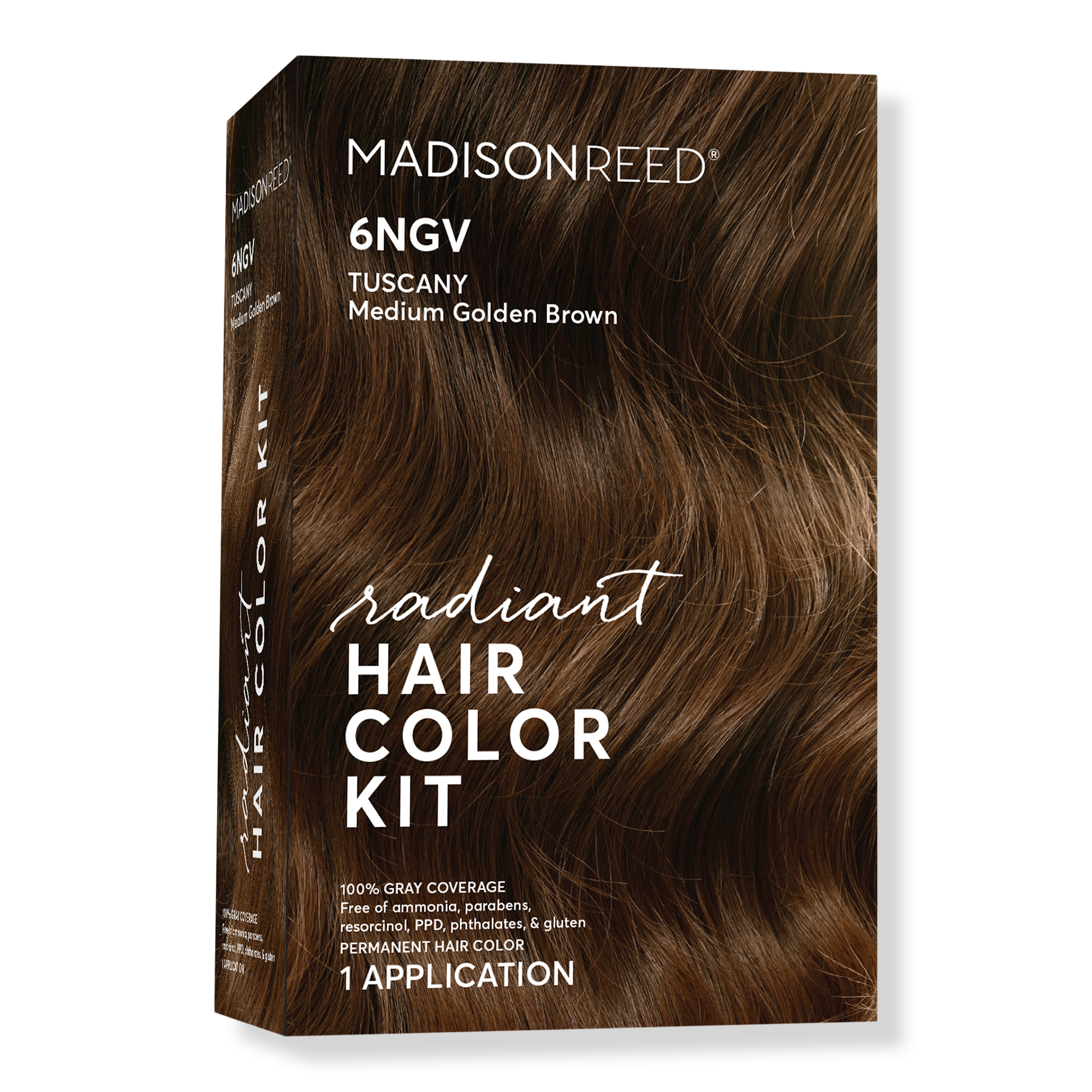 Radiant Hair Color Kit - 6ngv Tuscany Brown