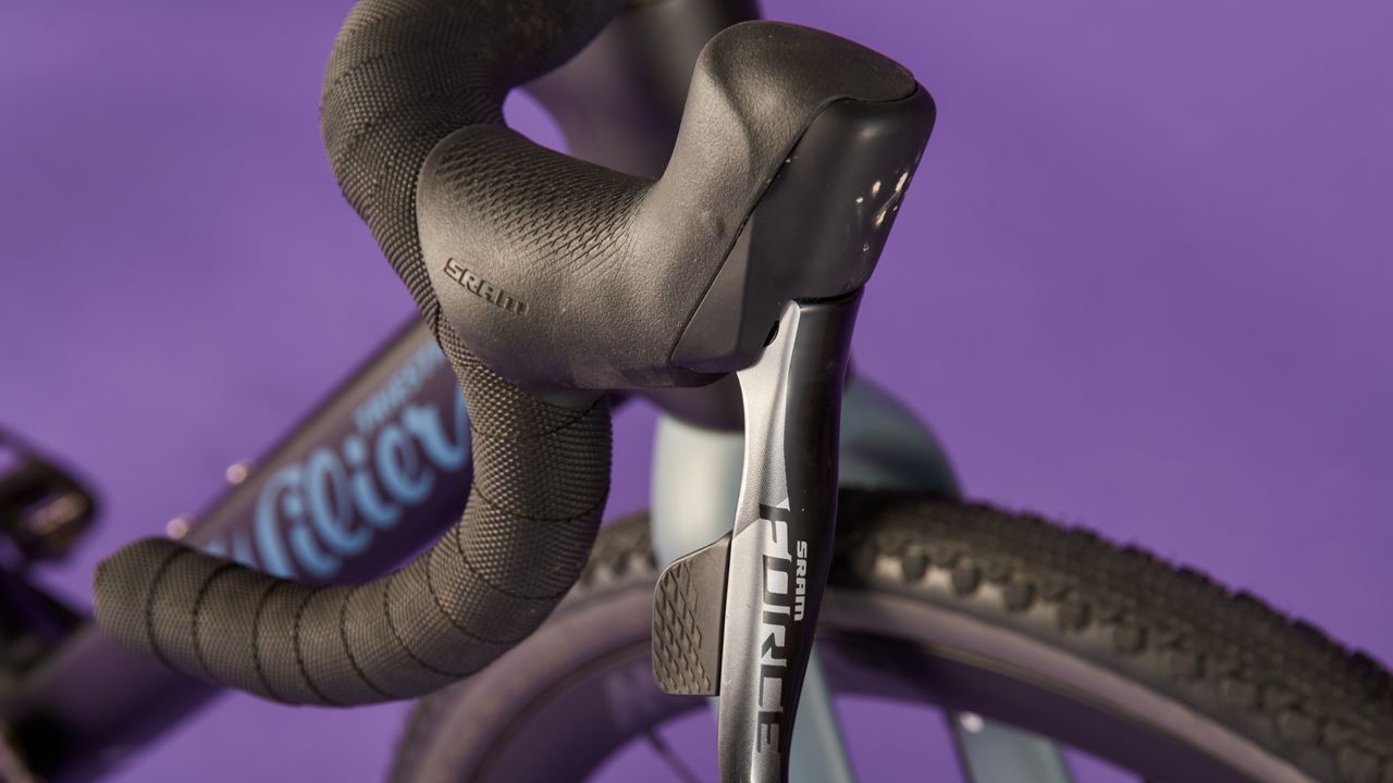 Image shows SRAM lever.