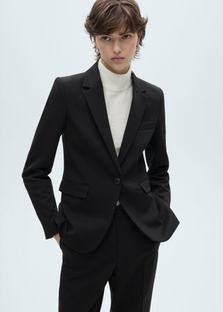 Fitted Suit Jacket - Women | Mango Usa