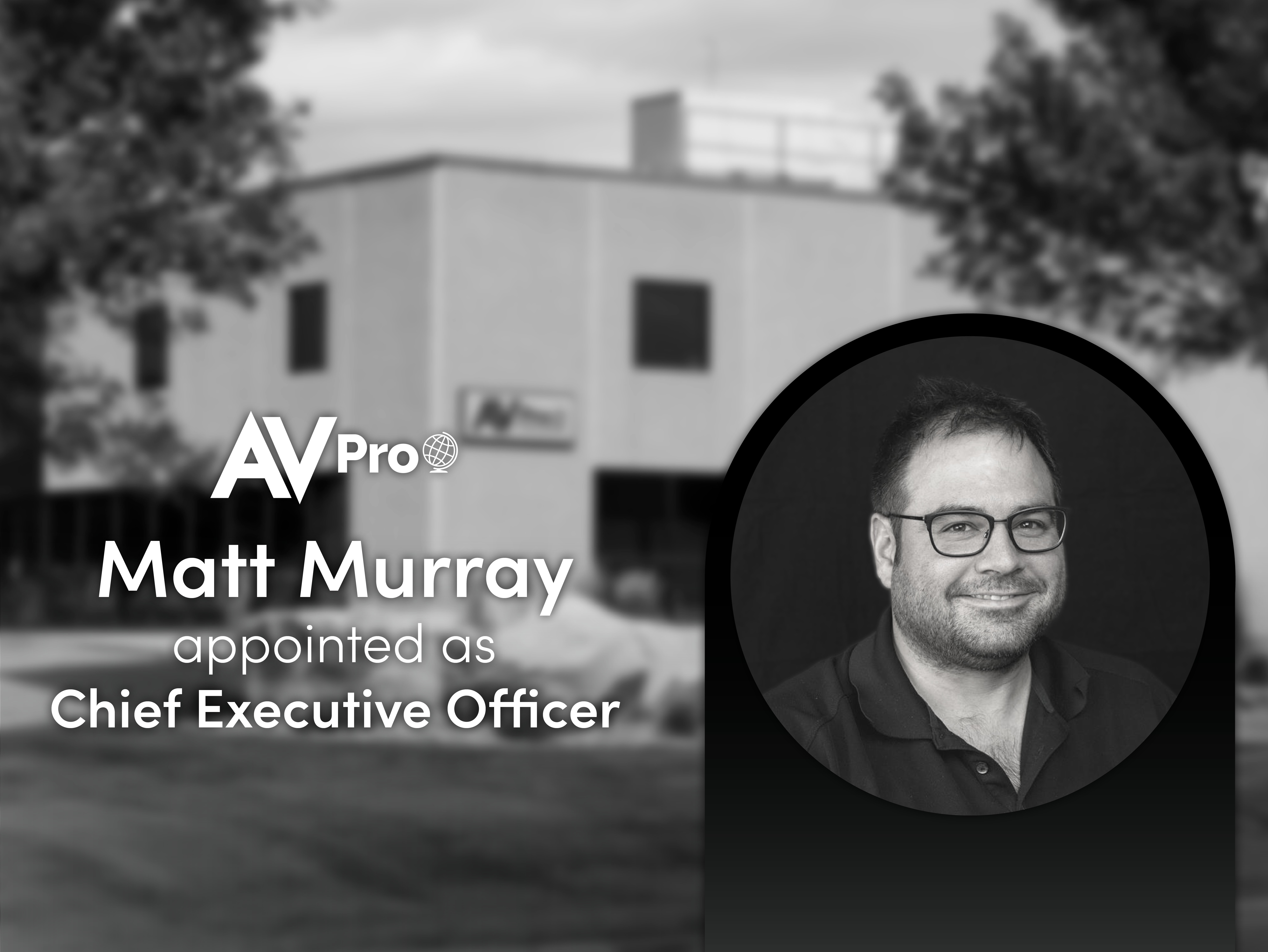 Headshot of AVPro CEO Matt Murray.